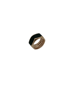 Anello Labrioro Donna in Argento 1096/R NERO - 1096/R NERO